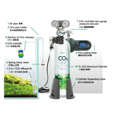 ISTA Difuzor CO2 2 in 1 acrilic - M