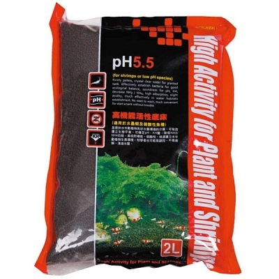 ISTA Shrimp Soil pH 5.5 1-2mm - 2 Litri